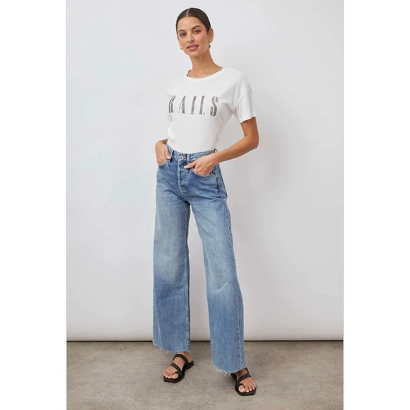Rails NWT The Getty High Rise Wide Leg Jeans - Size 32 - Picture 6 of 14